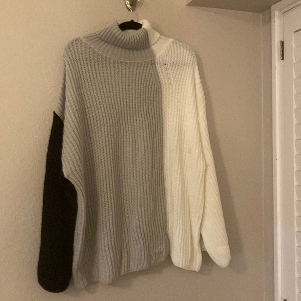 SHEIN curve chunky knit sweater - Buy 1 get 1 free